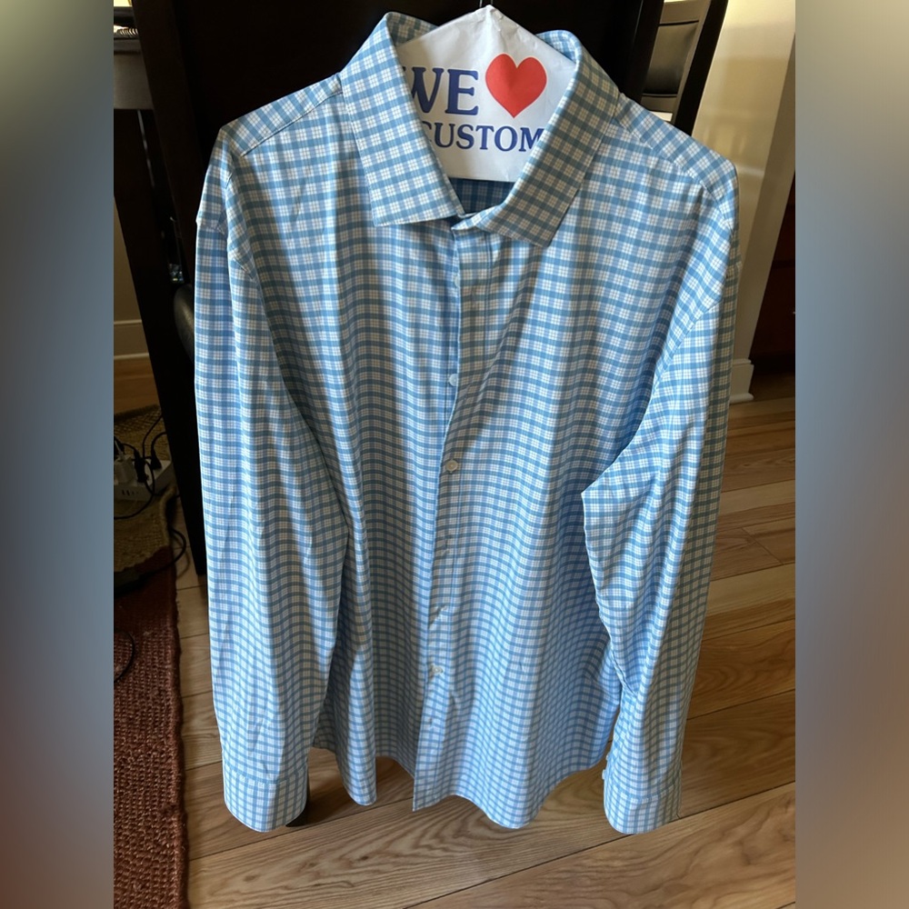 XL Trim Mizzen + Main collared dress shirt